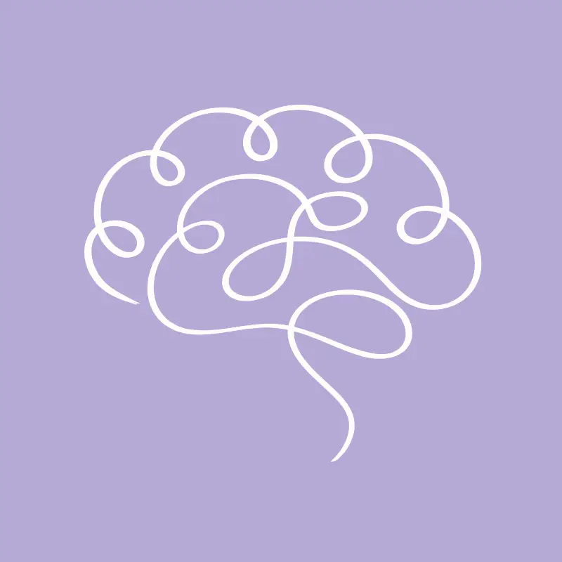Stylized Brain Image
