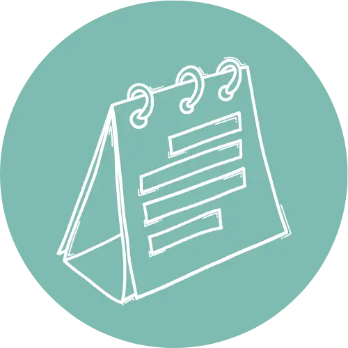 Stylized Calendar Icon